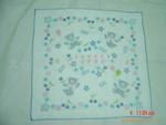 Supply two layer gauze printed handkerchief